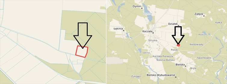 działka na sprzedaż 10267m2 działka Załęże