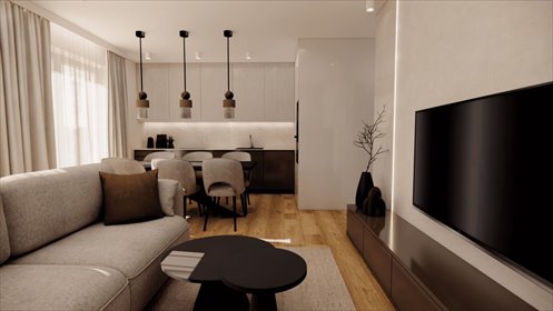 Nowoczesne 3-pokojowe mieszkanie z balkonem i miejscem garażowym mieszkanie Kraków, Kraków-Podgórze, Skotniki, Jana Kantego Federowicza