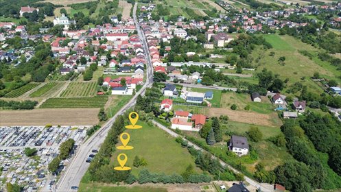 działka na sprzedaż 1224m2 działka Klimontów, Osiecka