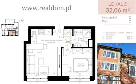 mieszkanie na sprzedaż 42m2 mieszkanie Kraków, Krowodrza, Juliusza Lea