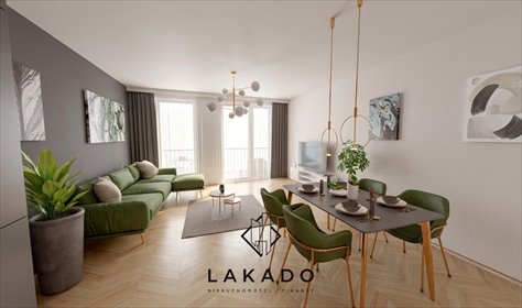 Przestronne 2-pokojowe mieszkanie 55 m² w Krakowie zapraszam mieszkanie Kraków, Walerego Sławka