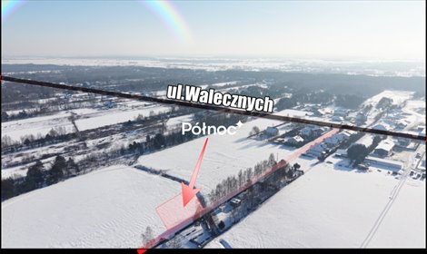 działka na sprzedaż 1715m2 działka Kołaków, Walecznych