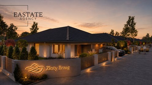 Do sprzedania nowoczesny dom 165 m² z garażem w Ełku dom Barany, Złota