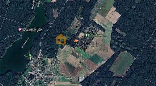 działka na sprzedaż 962m2 działka Lgiń