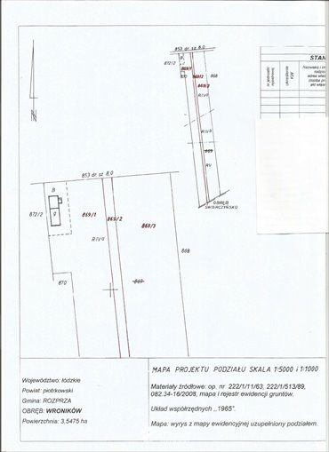 działka na sprzedaż 20000m2 działka Wroników