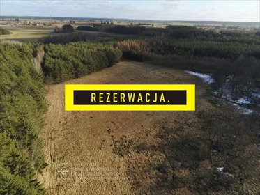 Urokliwa działka 2,42 ha z lasem i łąką, cisza i spokój działka Biała Piska, Drygały