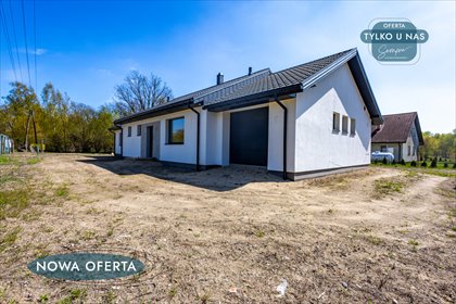 Nowoczesny dom 208 m² z garażem, tarasem i dużą działką dom Wodzierady