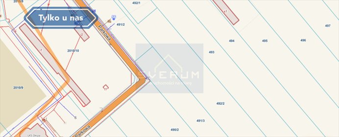 działka na sprzedaż 1700m2 działka Łobodno, Parkowa