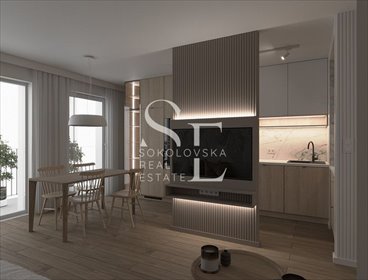 Polecam nowoczesne 60 m² mieszkanie z balkonami w Warszawie mieszkanie Warszawa, Praga-Południe, Nowińska