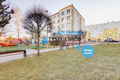 Przestronne 2-pokojowe mieszkanie z niskim czynszem mieszkanie Kościerzyna, Osiedle Tysiąclecia