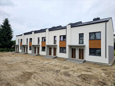 Nowoczesny dom szeregowy 111m2 z antresolą i ogrodem dom Rzeszów, Porąbki