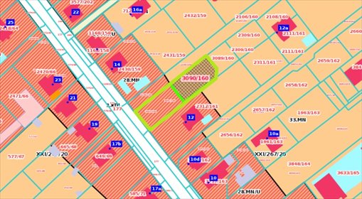 Sprzedam działkę 900 m² w Mysłowicach, plan MN/U i 33.MN działka Mysłowice, Morgi, Sienkiewicza
