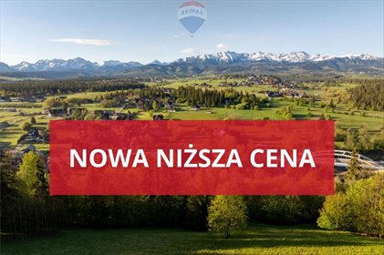 działka na sprzedaż 12559m2 działka Poronin, Tatrzańska