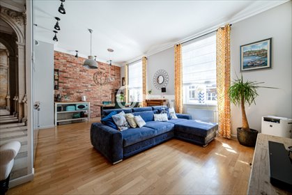 Apartament 84 m² w Gdańsku - historyczna kamienica z klimatyzacją mieszkanie Gdańsk, Stare Miasto, Grodzka