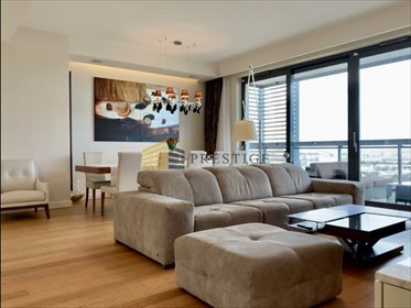 Ekskluzywny apartament 142 m² z panoramicznym widokiem i werandą mieszkanie Warszawa, Śródmieście, Grzybowska