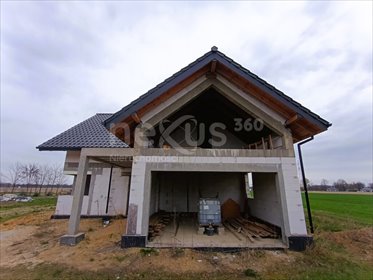 Nowoczesny dom w Świerznej z garażem i 151 m2 dom Świerzna