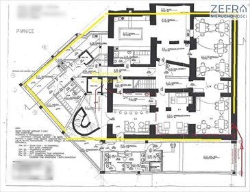 Lokal usługowy 390m2 w sercu Starego Miasta, atrakcyjna lokalizacja lokal użytkowy Kraków, Stare Miasto, Stare Miasto