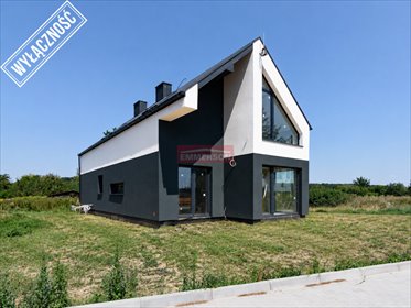 Polecam nowoczesny dom 155 m² w Wołowicach z garażem i dużymi przeszkleniami dom Wołowice, Bajeczna