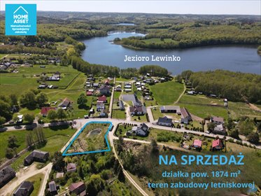 działka na sprzedaż 1863m2 działka Lewinko, Słoneczna