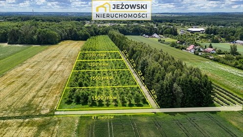 działka na sprzedaż 1500m2 działka Urzędów