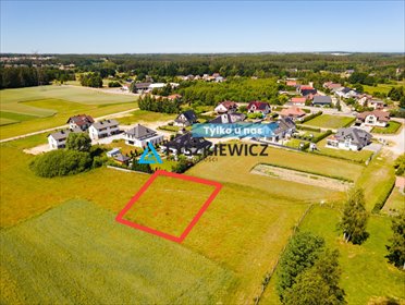 działka na sprzedaż 915m2 działka Robakowo, Kaszubska
