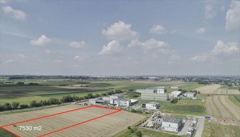 działka na sprzedaż 7530m2 działka Przyszowice, graniczna