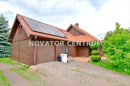 Do sprzedania dom drewniany 160 m² z panelami fotowoltaicznymi dom Morzewiec
