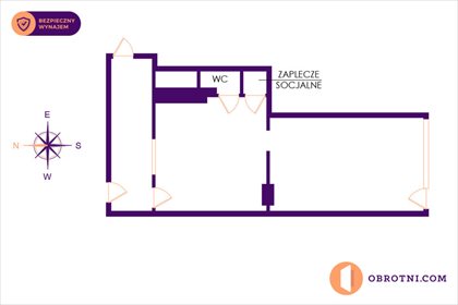 lokal użytkowy na wynajem 70m2 lokal użytkowy Gdańsk, Śródmieście