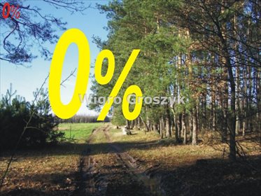 Działka w Broninku z lasem, media, spokojna okolica działka Nasielsk, Bronin
