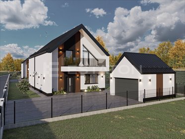 Nowoczesny dom 128 m² z garażem w Bratkowicach - polecam! dom Bratkowice