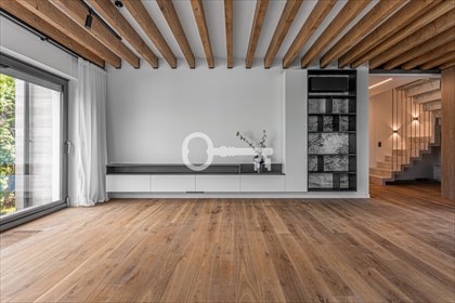 Przestronny dwupoziomowy apartament z ogrodem i garażem mieszkanie Warszawa, Wilanów Zawady, Jara
