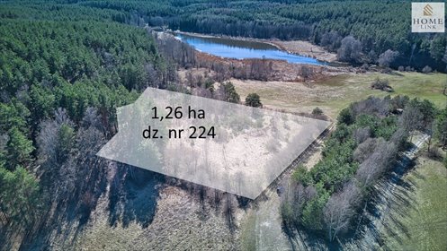 działka na sprzedaż 12600m2 działka Brąswałd