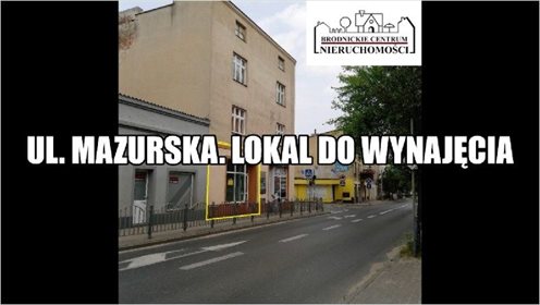 lokal użytkowy na wynajem 56m2 lokal użytkowy Brodnica, Centrum, Centrum