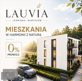 Do sprzedania nowoczesne 46 m² mieszkanie z komórką i parkingiem mieszkanie Namysłów, Bolesława Leśmiana