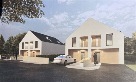 Nowoczesny bliźniak z ogrodem, 4 pokoje, spokojna okolica dom Police, Grunwaldzka