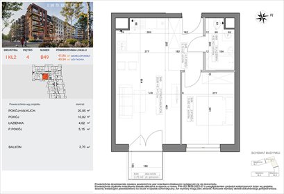 mieszkanie na sprzedaż 41m2 mieszkanie Bydgoszcz, Bocianowo, Pomorska