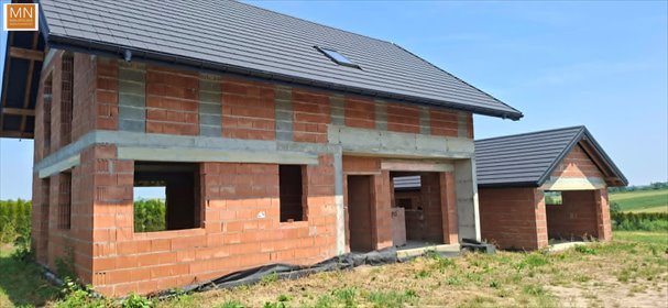 Dom z garażem i dużą działką w Kocmyrzowie-Luborzycy dom Kocmyrzów-Luborzyca, Pod Lasem