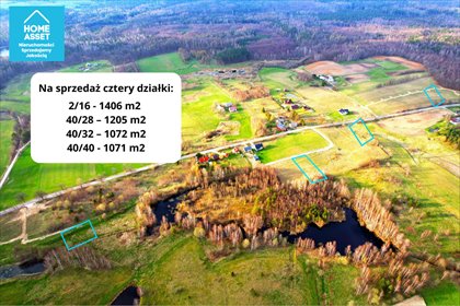 działka na sprzedaż 1072m2 działka Nowa Wieś Przywidzka, Piastowska