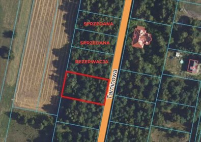 Działka budowlana 1434 m² w spokojnej okolicy, MPZP działka Kuklówka Radziejowicka, Tarninowa