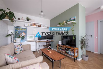 Nowoczesne 2-pokojowe mieszkanie z balkonem i garażem mieszkanie Gdańsk, Kokoszki, Nowatorów