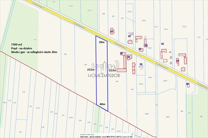 Działka 7 300 m² z mediami, w sąsiedztwie domów. działka Małopole, Czapskiego
