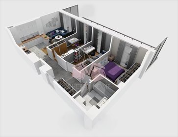 Mieszkanie czteropokojowe na sprzedaż Gdańsk, Siedlce, Seweryna Goszczyńskiego 64m2 Foto 5