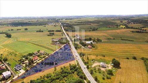 Działka usługowa przy drodze krajowej 91 - polecam działka Miłobądz