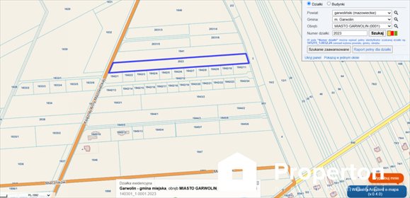 Działka 9166 m² w Garwolinie (blisko miasta i natury) działka Garwolin, Księżnej Anny Mazowieckiej