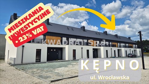 Inwestycyjne mieszkanie z tarasem i balkonem w Kępnie mieszkanie Kępno