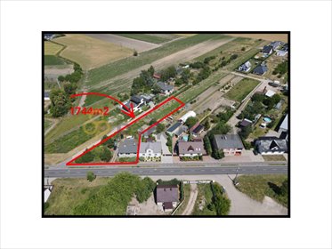 Przestronna działka 2357 m² z budynkiem 120 m² - potencjał działka Kościan