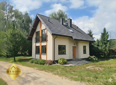 Nowoczesny dom 172 m2 z poddaszem, garaż i ogród dom Wrzosowa