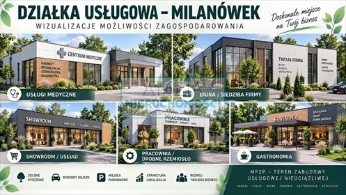 Działka usługowa 4000 m² w Milanówku - zapraszam działka Milanówek