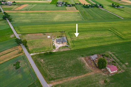 Działka 2251 m2 pod dom jednorodzinny, media, trzecia linia działka Niedrzwica Duża