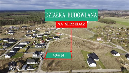 działka na sprzedaż 1449m2 działka Droszków